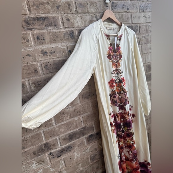 Soft Surroundings Paulette Shirtdress Sleeve Sundress Sz Medium NWT - Picture 5 of 14